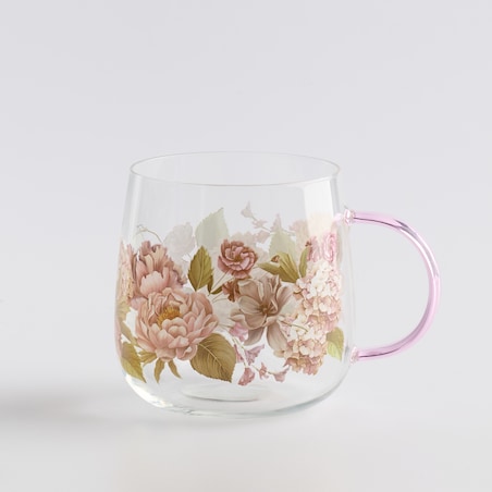 Filiżanka Tensianis z motywem kwiatowym