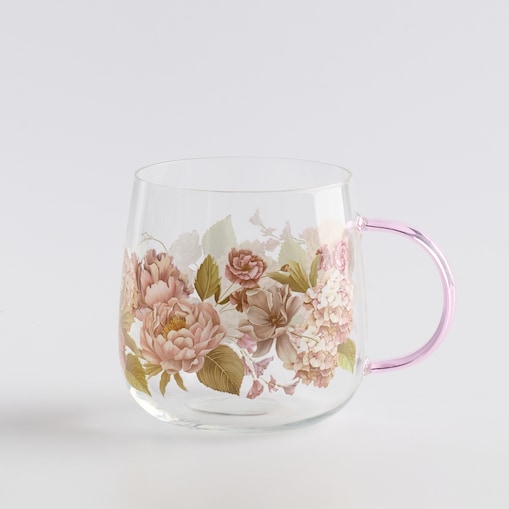 Filiżanka Tensianis z motywem kwiatowym