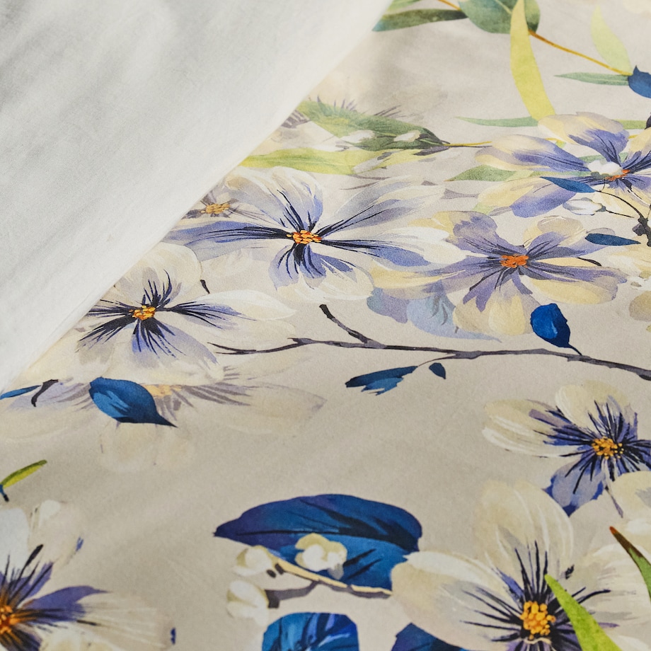 Pościel z bawełny satynowej Larra 200x220 cm z motywem postaci