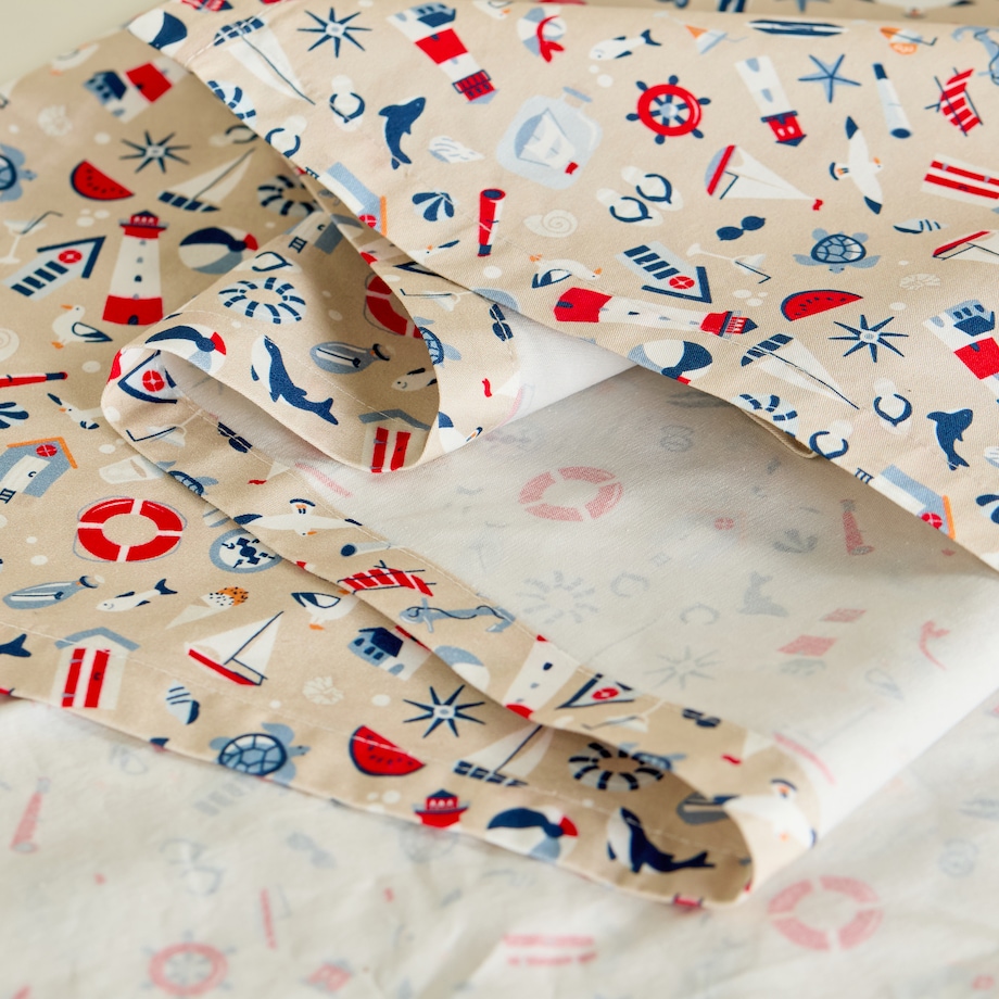 Bieżnik z nadrukiem Pelora 35x140 cm z motywem morskim