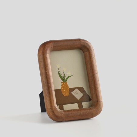 Drewniana ramka wallnuto