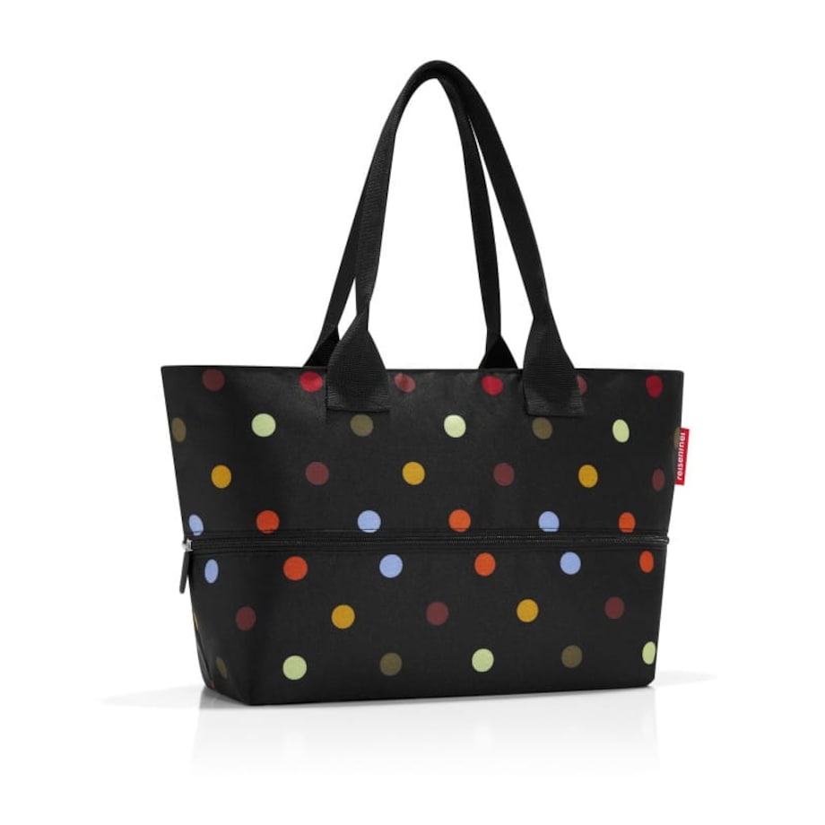 Torba shopper e1 dots - poliester, 18 l, 35,5x16,5x50 cm
