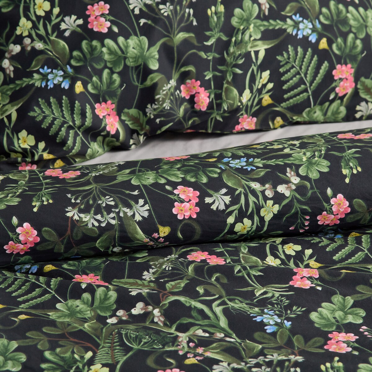 Pościel Bawełniana Lorcan 200x220 cm z wzorem kwiatowym