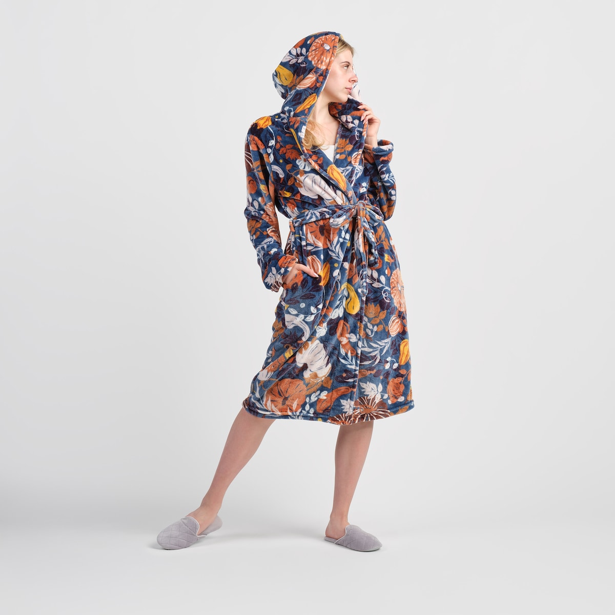 Szlafrok Denillo z motywem dyni