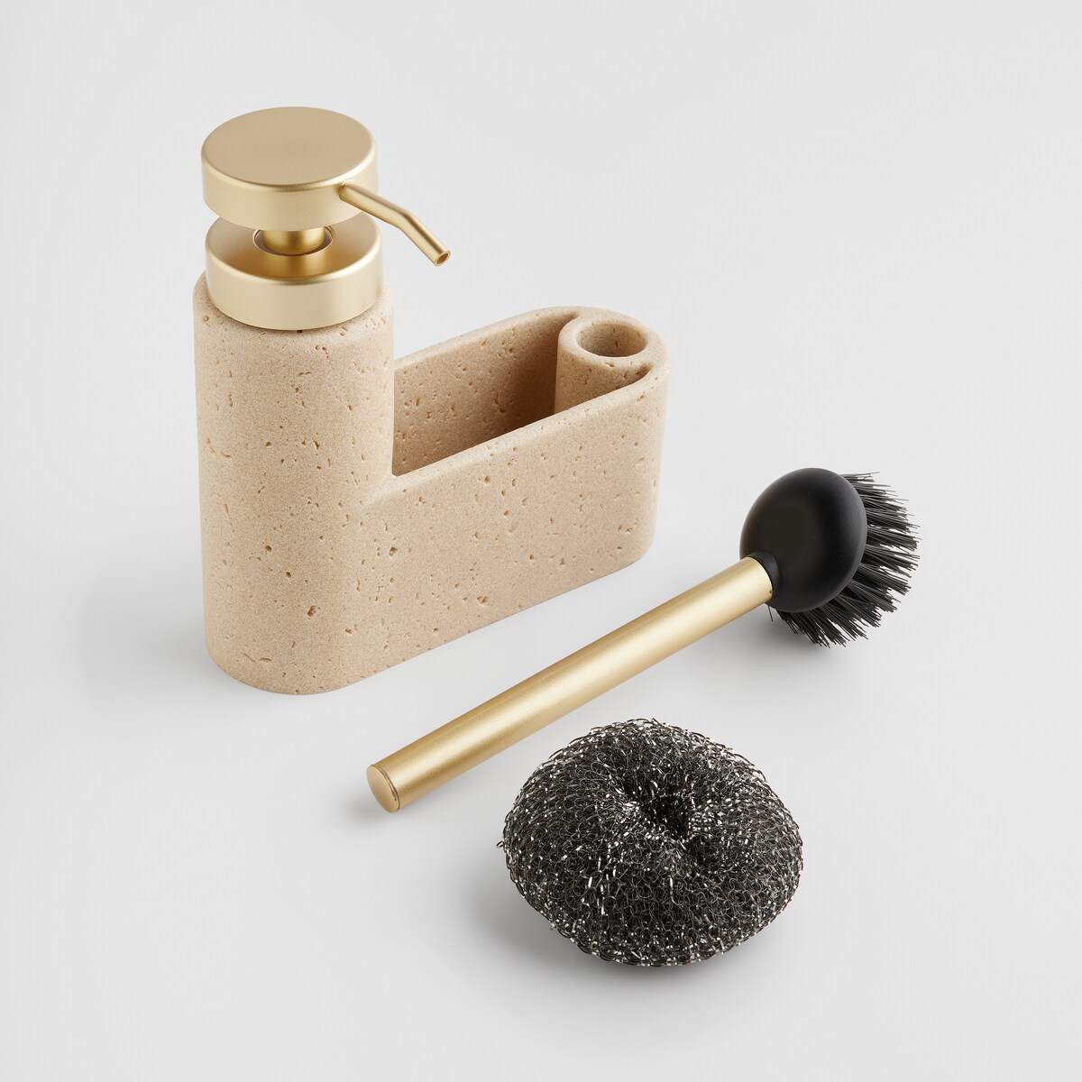 Dozownik Z Gąbką I Szczotką Alis