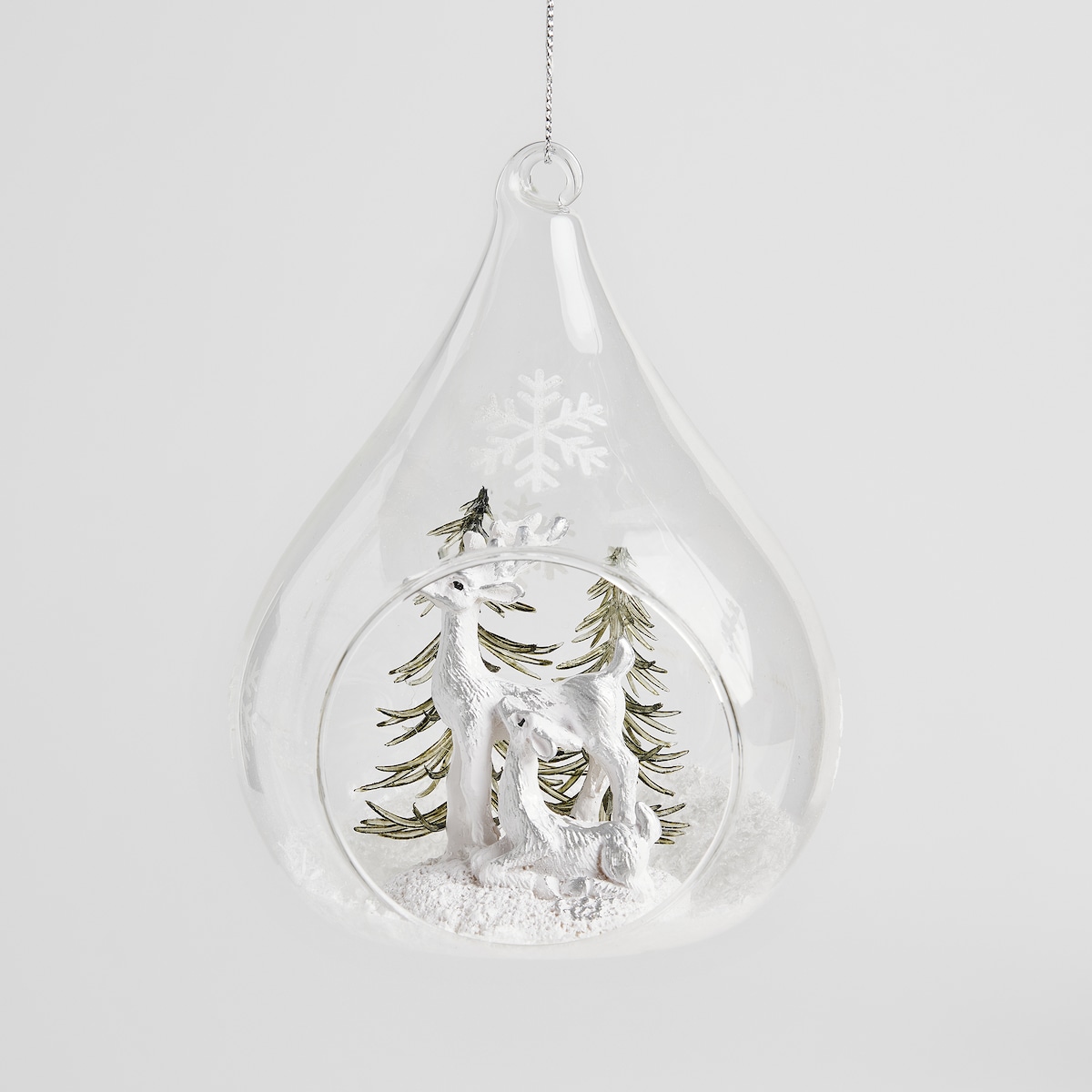 Bombka szklana Snowki z motywem renifera