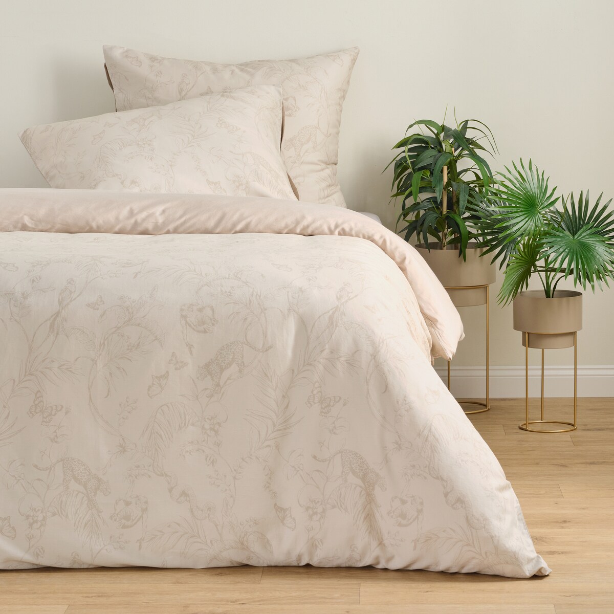 Pościel z bawełny satynowej Tamlin 160x200 cm