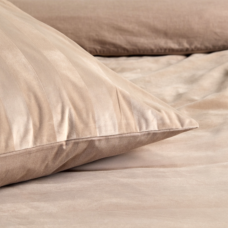 Pościel Welwetowa Zebo 160x200 cm z motywem geometrycznym