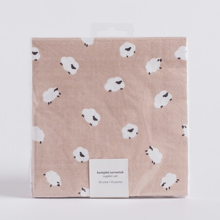 Komplet Serwetek Sheepy
