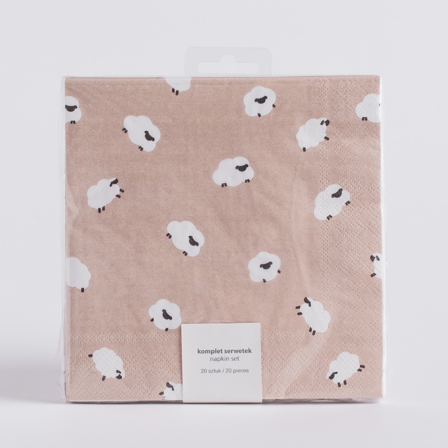 Komplet Serwetek Sheepy