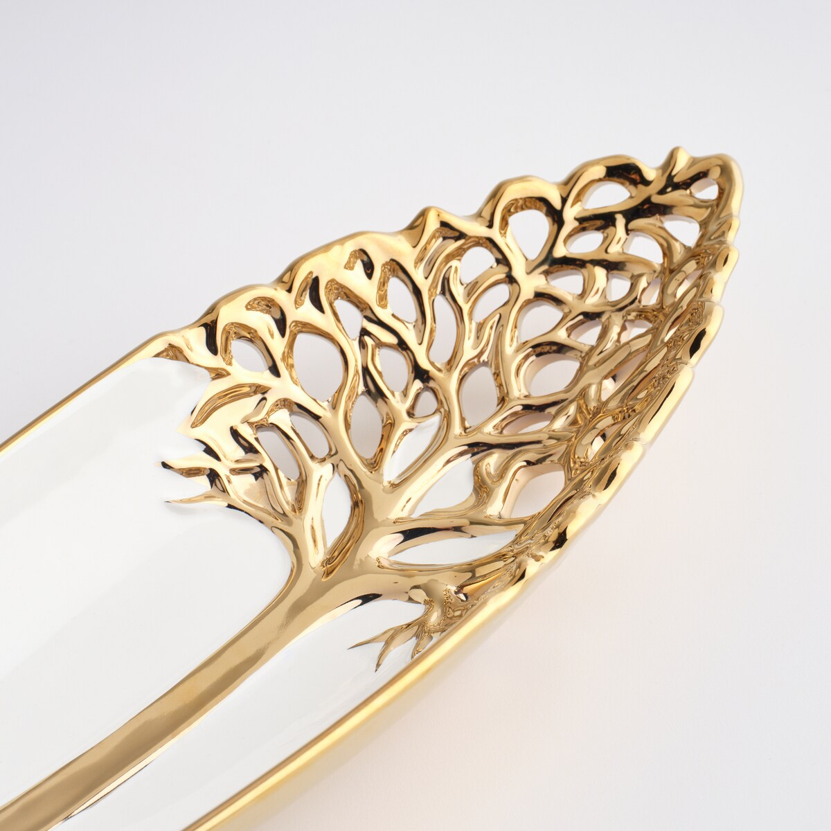 Patera Dekoracyjna Oaktrees z motywem kwiatowym