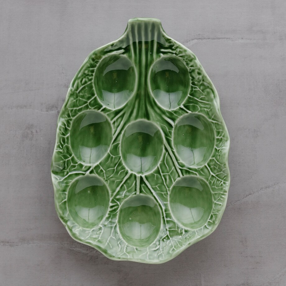 Egg Serving Plate Cabbagio 