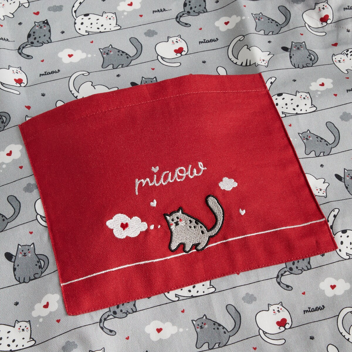 Fartuch Nuage 70x85 cm z motywem zwierzęcym