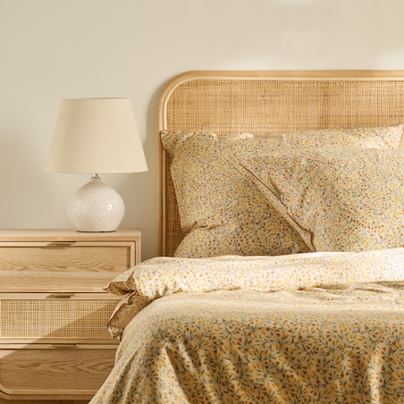 Pościel z bawełny satynowej Crisenta 200x220 cm z motywem kwiatowym