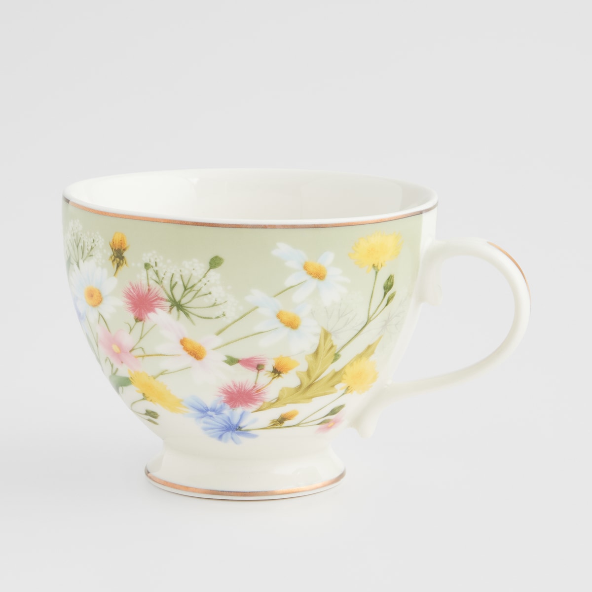 Kubek Melow z motywem kwiatowym