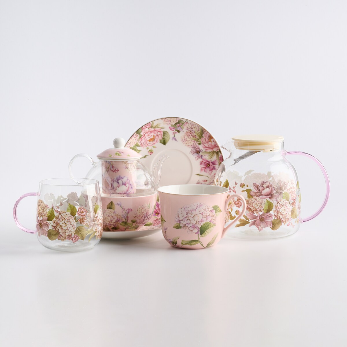 Filiżanka Tensianis z motywem kwiatowym