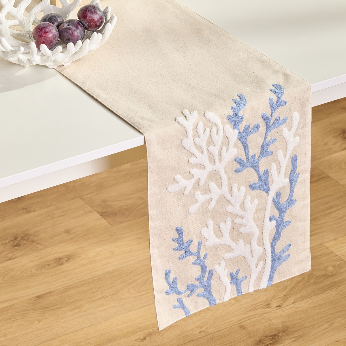 Bieżnik Haftowany Reefora 35x180 cm