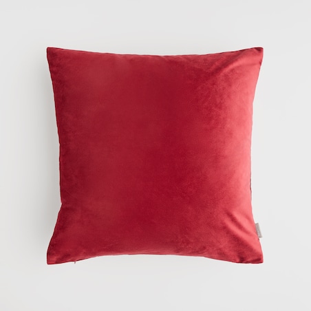 Poszewka Welwetowa Minister 45x45 cm z motywem geometrycznym