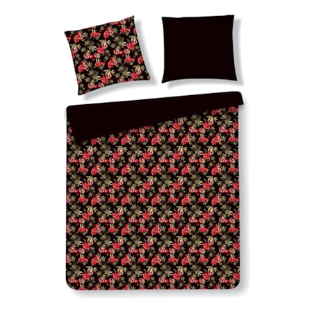 Pościel z bawełny satynowej Granadillo 200x220 cm z motywem owoców