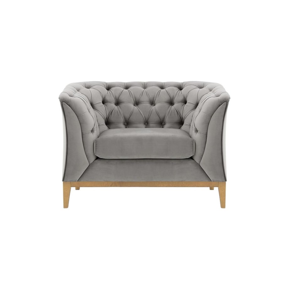 Fotel Chesterfield Modern Wood-Velluto 15