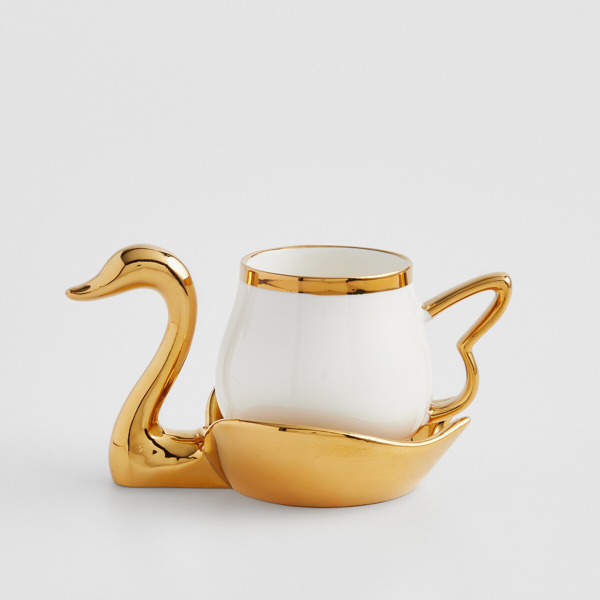 Filiżanka Ze Spodkiem Swan