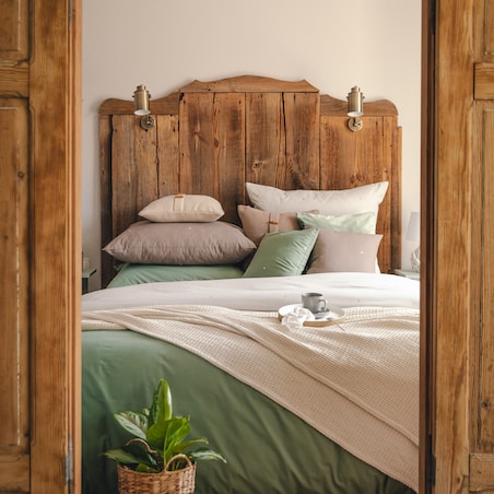 Koc Bawełniany o Waflowej Fakturze Falo 200x220 cm