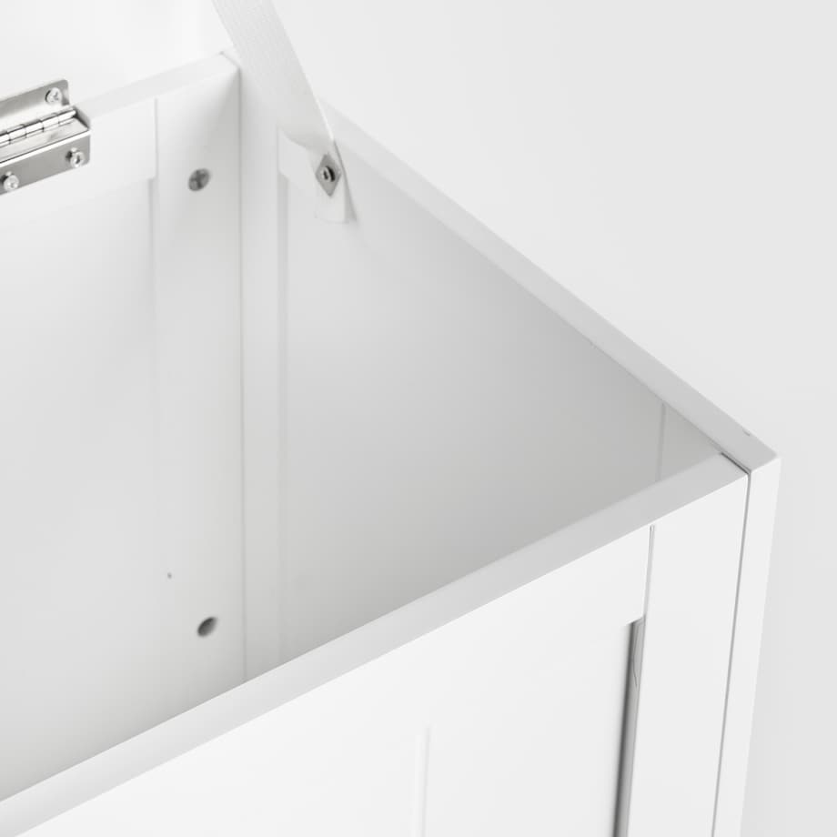 drewniany kosz na pranie bantry 90 l