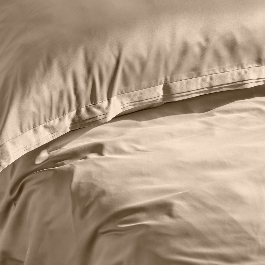 Pościel satynowa z mikrofibry Lobelia 160x200 cm