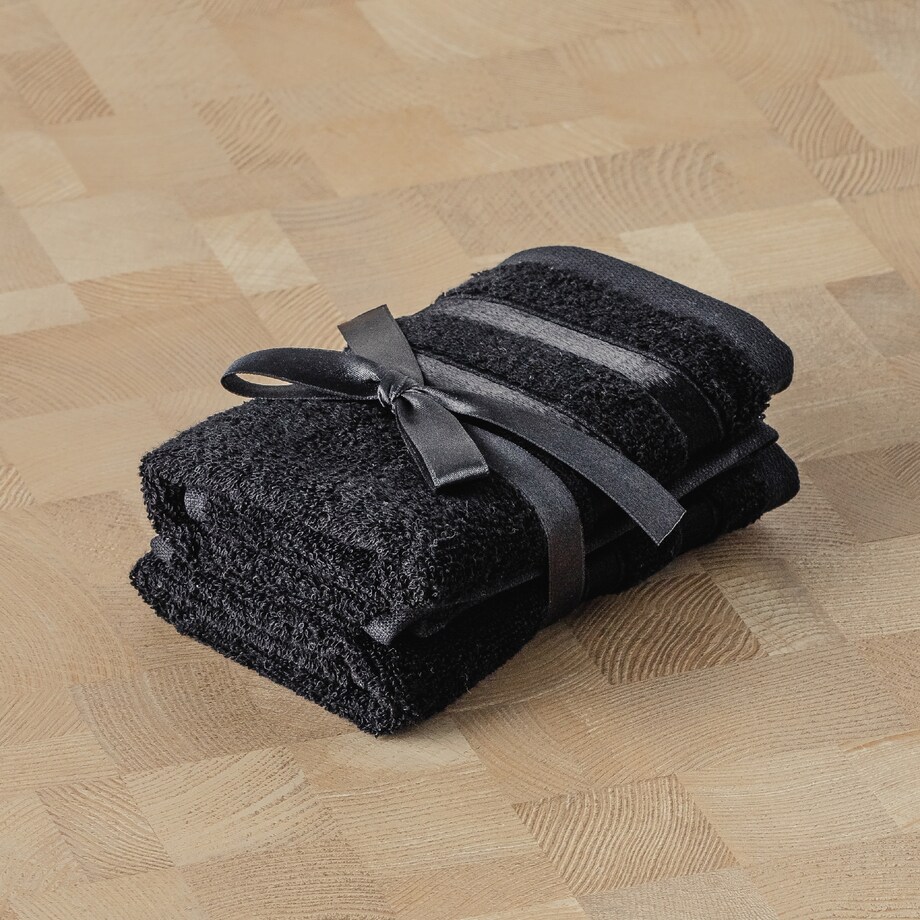 Komplet 2 szt. ręczników do twarzy lub do rąk Bamboo 30x50 cm