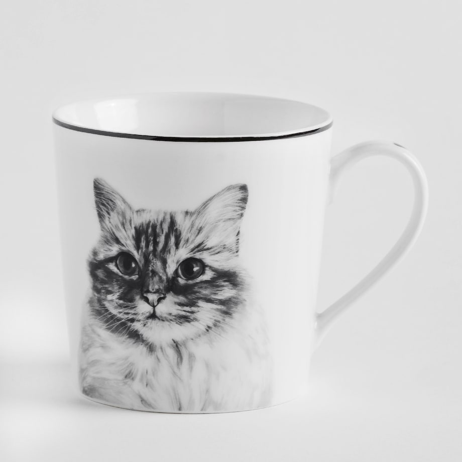 Kubek Kittie z motywem zwierzęcym