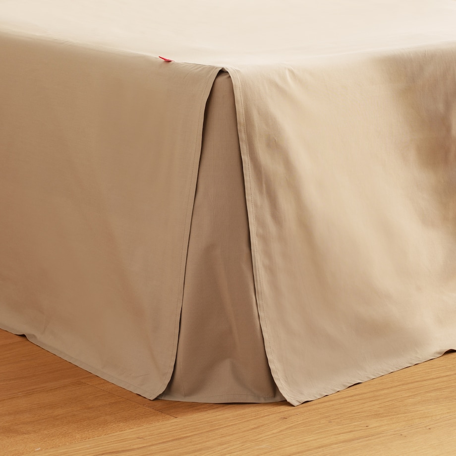 Lambrekin Łóżkowy z Perkalowej Bawełny Lambreso h 45 cm / 160x200 cm