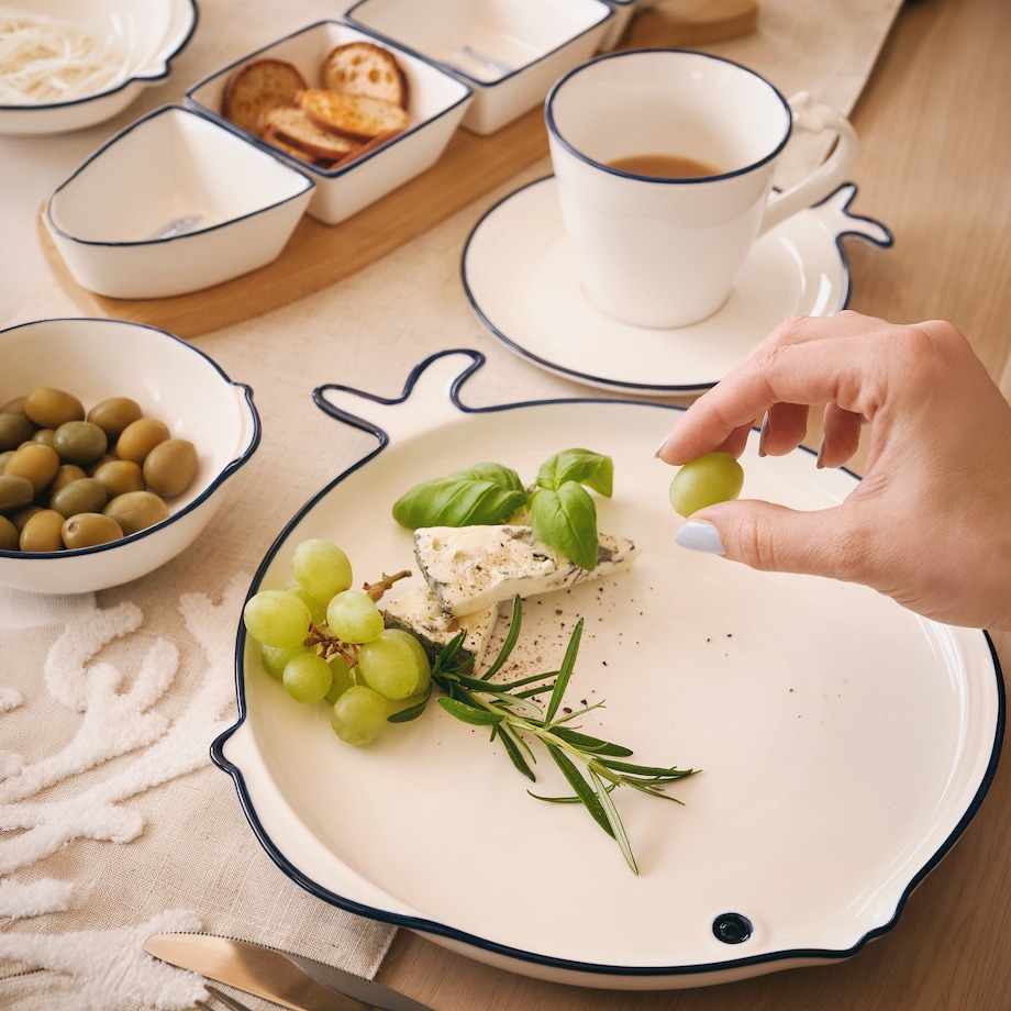 Patera Oceanik z motywem morskim