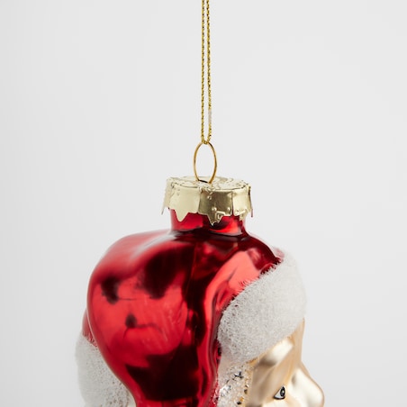 Bombka szklana Santa