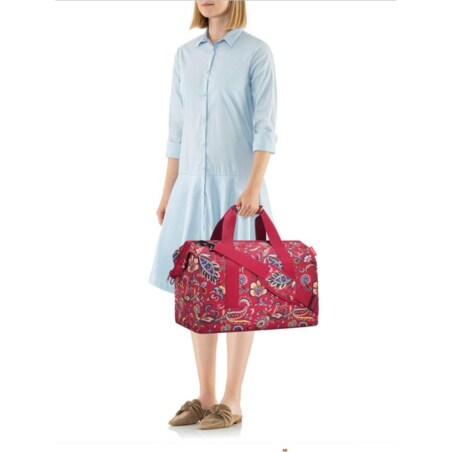 Torba allrounder L paisley ruby, 30 l, poliester
