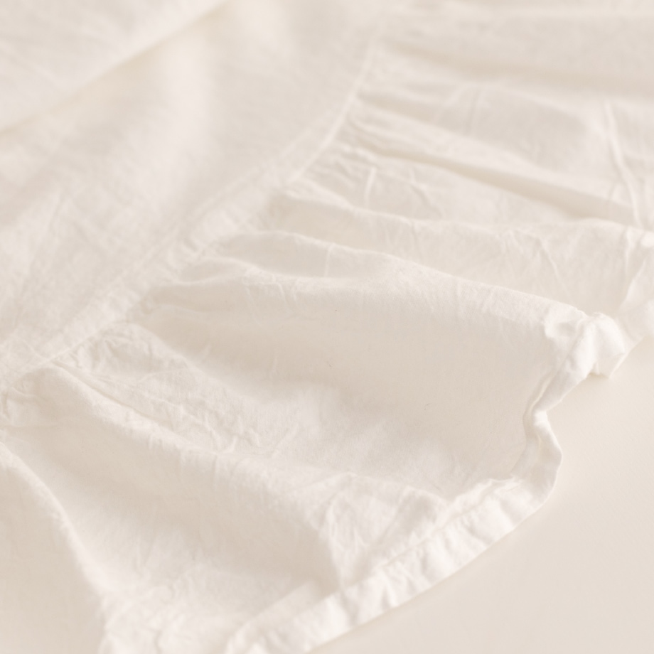 Okrągły obrus Jednobarwny Falbines ø 160 cm