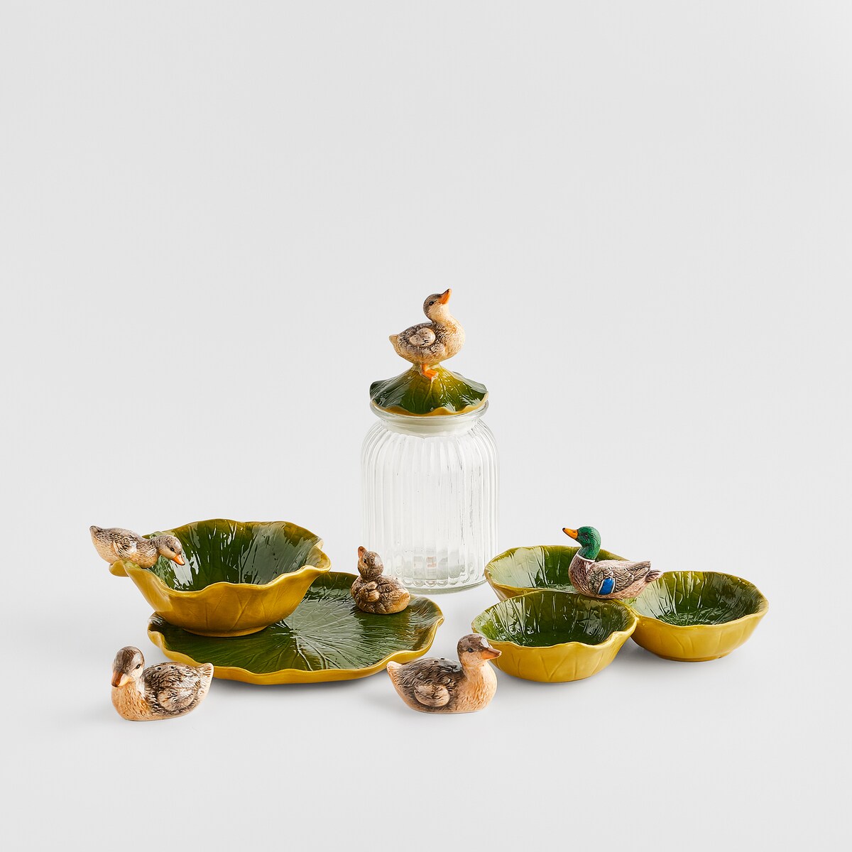 Solniczka I Pieprzniczka Duck z motywem zwierzęcym