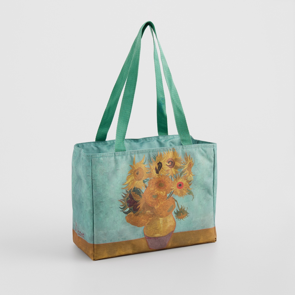 Termiczna torba na lunch Sunflowers 30x15 cm z motywem z obrazu Vincenta van Gogha