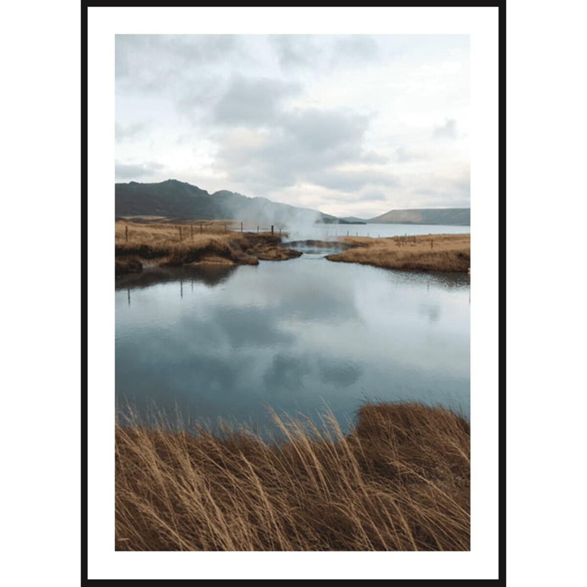 Poster Story, Plakat, Obraz - Trawa Morska nad Jeziorem