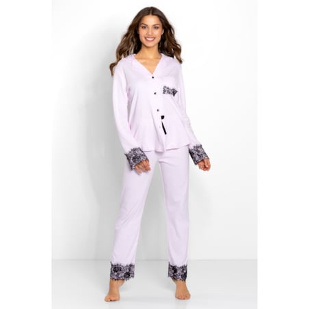 Piżama Anastasia Organic Cotton Pink, S