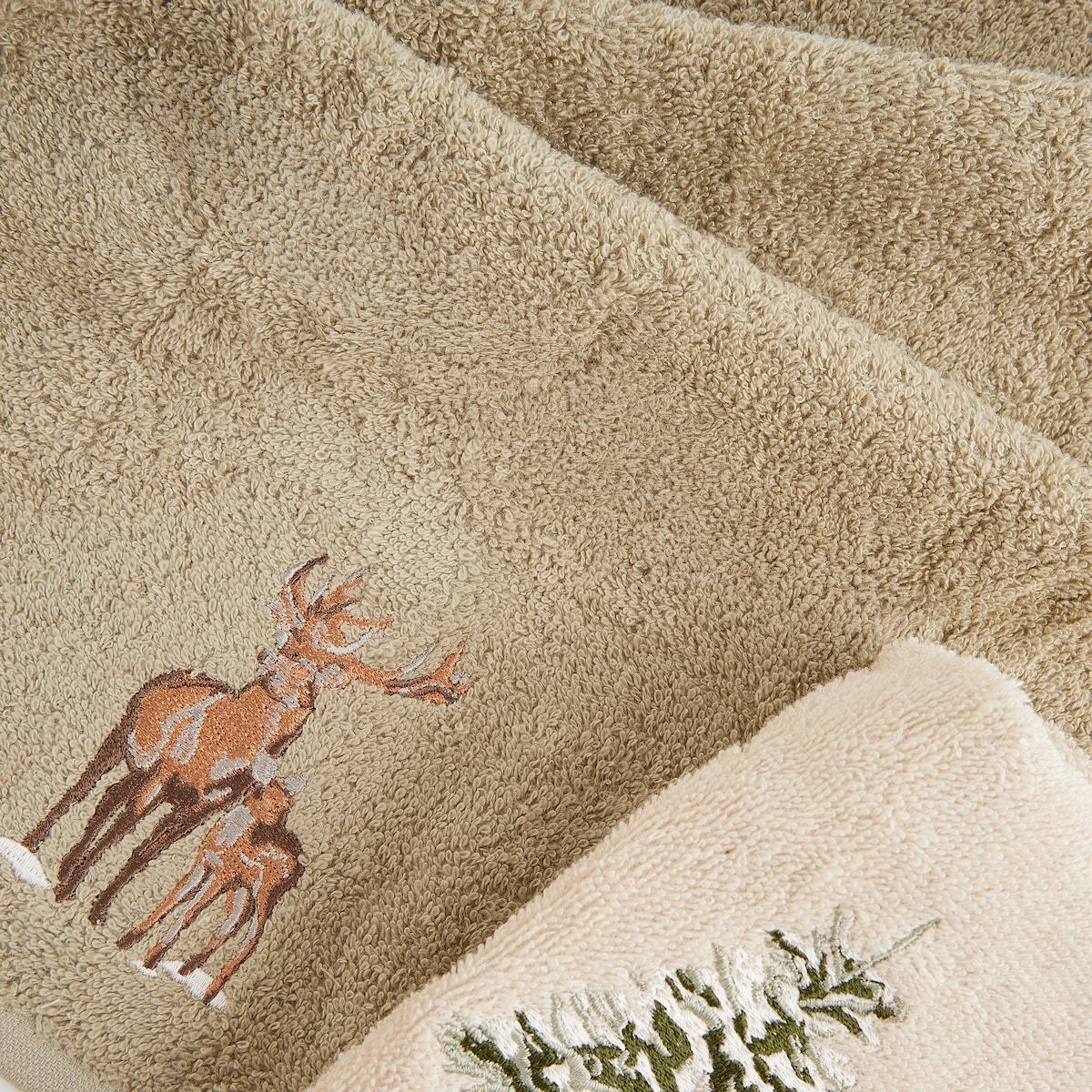 Komplet ręczników dekoracyjnych do twarzy lub rąk 2szt Winterwilde 30x50 cm