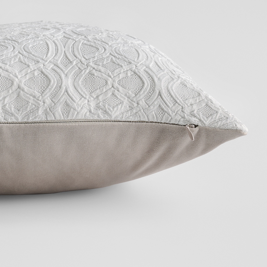 Poszewka Żakardowa Eleganco 45x45 cm z motywem arabeski