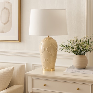 Lampa Stołowa Cirpi w groszki