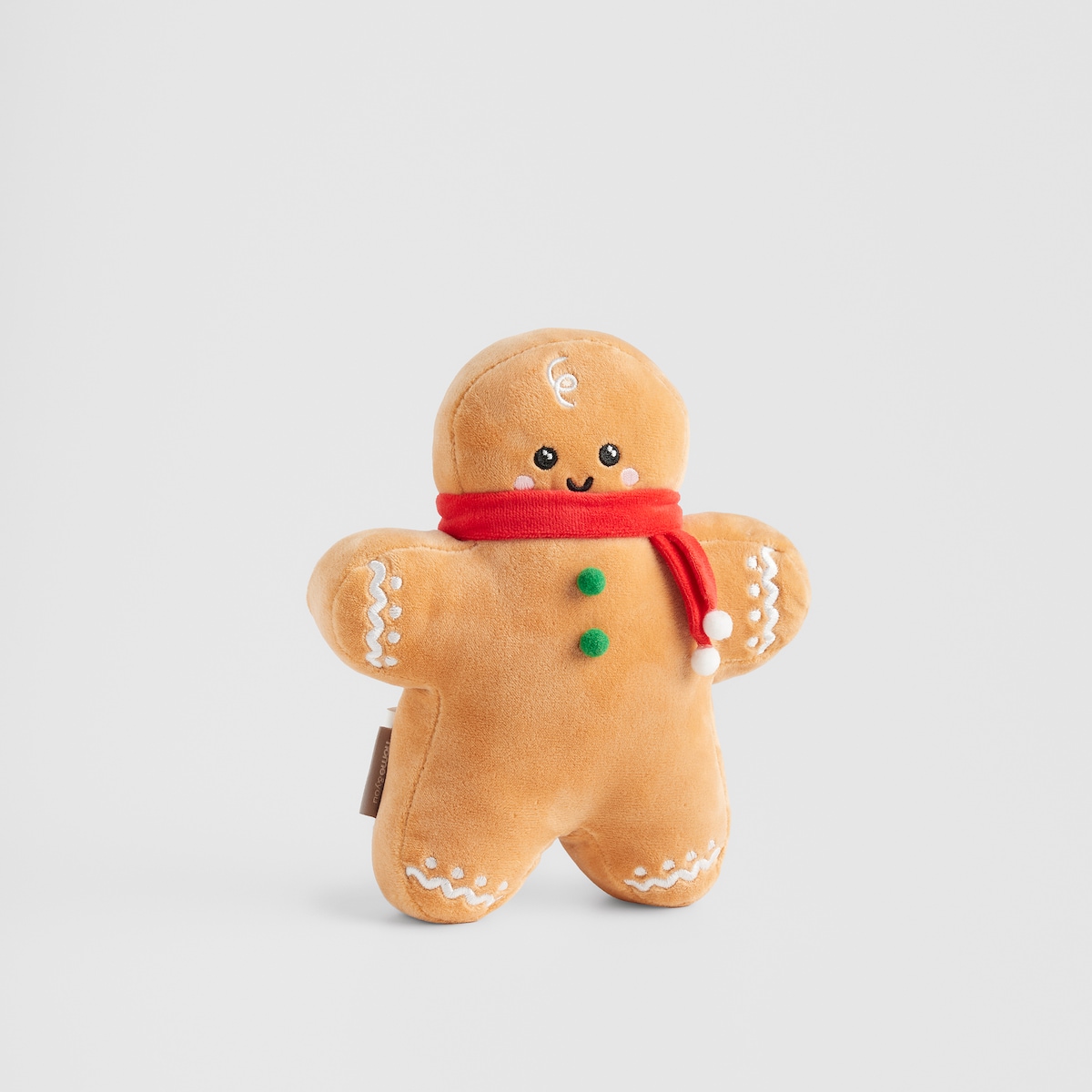 Przytulanka Gingerbu z motywem piernika