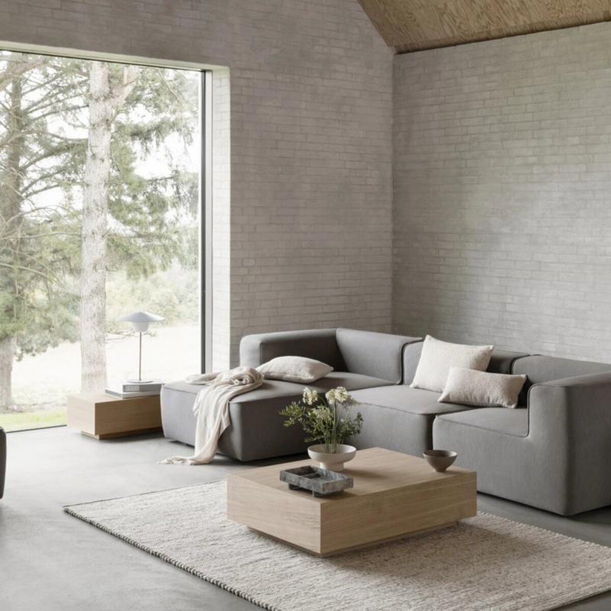 Marmurowa taca ABENTO, sharkskin