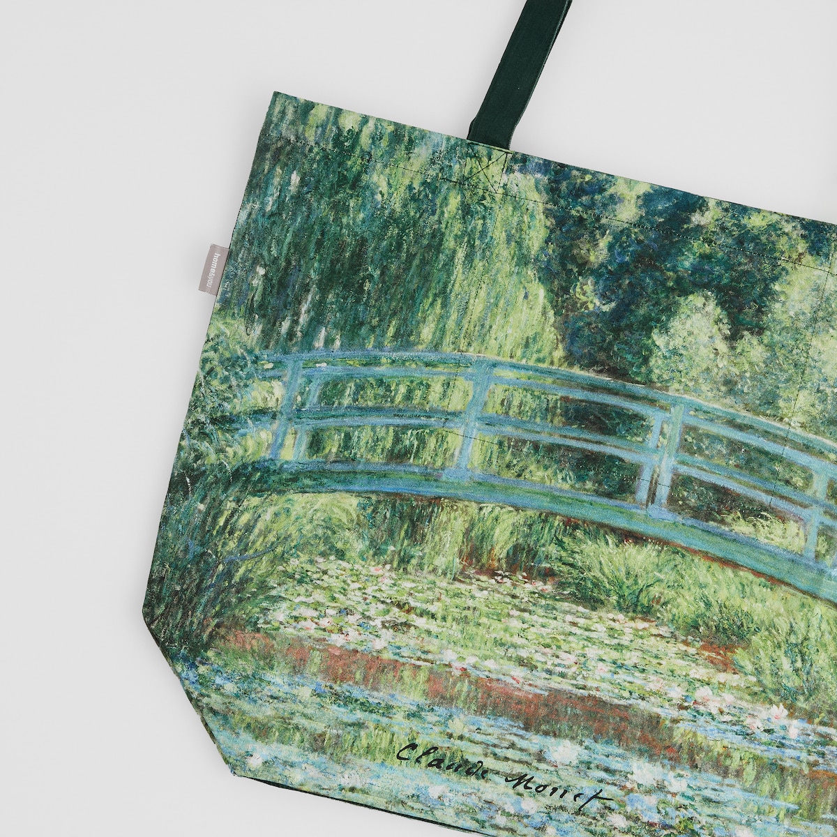 Torba Japanese bridge 50x40 cm z motywem z obrazu Claude'a Moneta