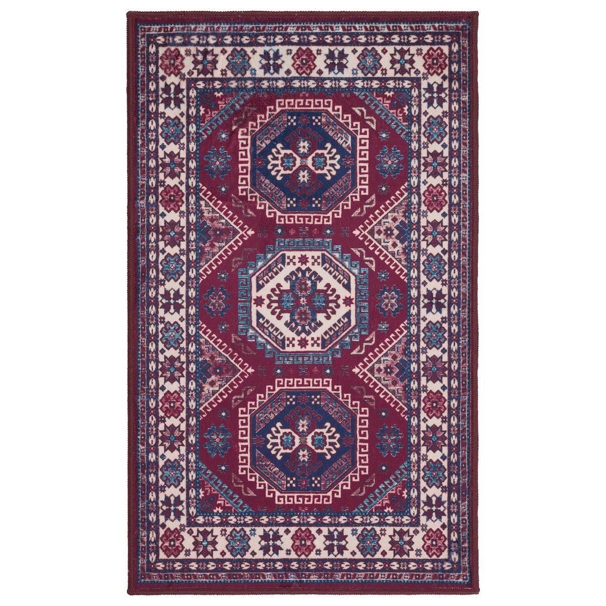 Dywan Klasyczny Sereno 60x100cm Velvet Bordowy