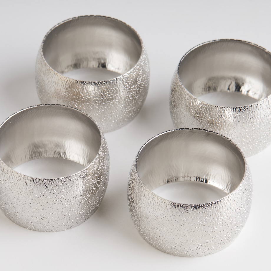 Komplet obrączek na serwetki Nikani