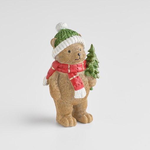 Figurka Teddino z motywem zwierząt leśnych