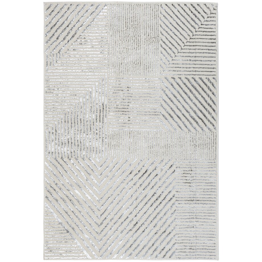 Dywan nowoczesny Tori 120x170 cm e-floor OEKO-TEX geometryczny szary