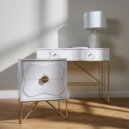 Ryflowana szafka ricona